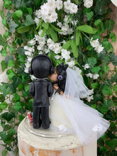 Load image into Gallery viewer, Gamer Wedding Cake Topper Figurine