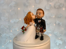 Load image into Gallery viewer, Scottish Wedding Cake Topper Figurine