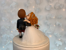 Load image into Gallery viewer, Scottish Wedding Cake Topper Figurine