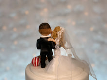 Load image into Gallery viewer, Sports Fan Wedding Cake Topper Figurine