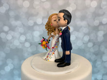 Load image into Gallery viewer, Traditional Wedding Cake Topper Figurine