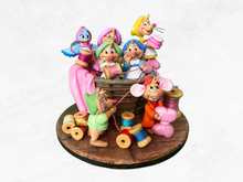 Load image into Gallery viewer, Busy Mice Party Decorations, Mice in a Basket, Silly Home Decor
