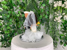 Load image into Gallery viewer, US Navy Wedding Cake Topper Figurine

