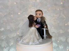 Load image into Gallery viewer, Gamer Wedding Cake Topper Figurine
