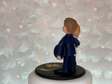 Load image into Gallery viewer, US Air Force and Doctor Wedding Cake Topper Figurine
