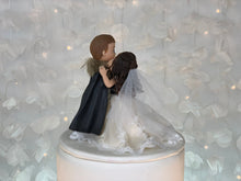 Load image into Gallery viewer, Gamer Wedding Cake Topper Figurine

