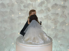 Load image into Gallery viewer, Gamer Wedding Cake Topper Figurine
