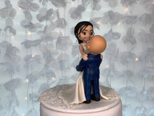 Load image into Gallery viewer, Lift Me Up Wedding Cake Topper Figurine
