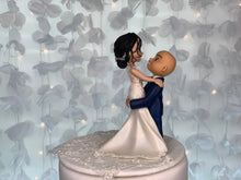 Load image into Gallery viewer, Lift Me Up Wedding Cake Topper Figurine
