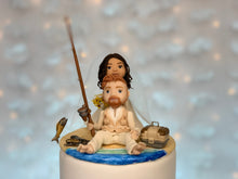 Load image into Gallery viewer, Gone Fish'n Wedding Cake Topper Figurine

