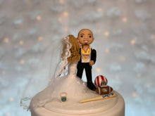 Load image into Gallery viewer, Sports Fan Wedding Cake Topper Figurine
