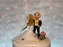 Load image into Gallery viewer, Sports Fan Wedding Cake Topper Figurine
